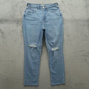Madewell Perfect Vintage Jeans Women's 28 High-Rise Curvy Straight 28" Inseam